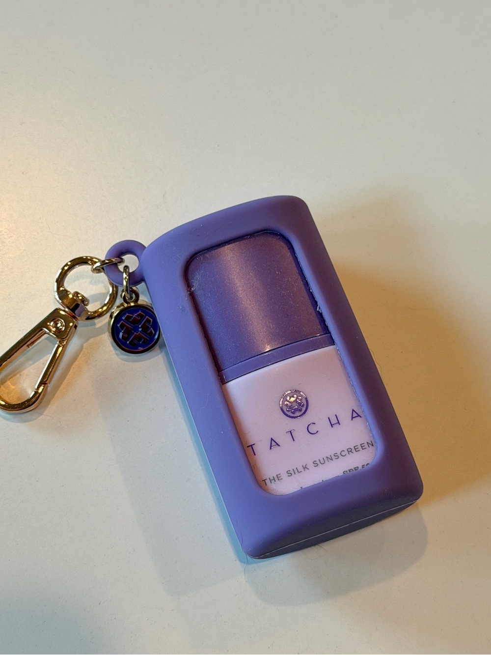 NWT Tatcha The Silk Sunscreen Lightweight SPF – Mini Keychain